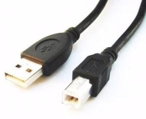 GEMBIRD CCP-USB2-AMBM-6 USB 2.0 A-B laidas, 1.8m, juodas
