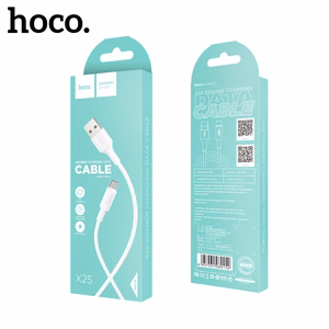 Кабель Hoco X25 Type-C 1.0m белый