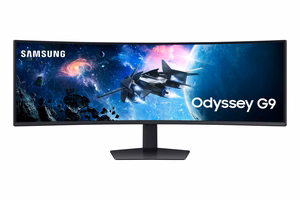 Samsung G95C kompiuterio monitorius 124,5 cm (49") 5120 x 1440 pikseliai Dual QHD LED Juoda