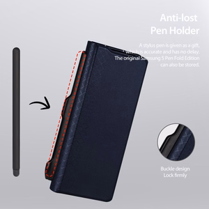 Чехол DUX DUCIS BRIL PEN HOLDER для SAMSUNG Z FOLD 7 5G синий