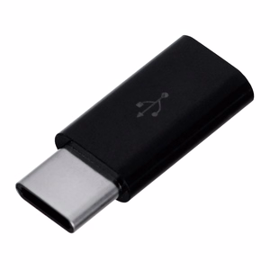 Адаптер Savio AK-31/B Micro USB - USB 3.1 Type-C, чёрный