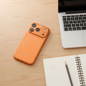 Case for iPhone 13 PRO Make 17 compatible with MagSafe orange