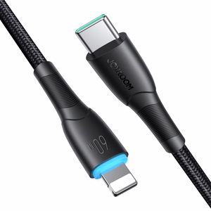 Joyroom Starry Series SA32-CC3 кабель USB-C USB-C 60W 1м - чёрный