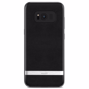 Чехол Moshi Napa для Samsung Galaxy S8+, чёрный оникс