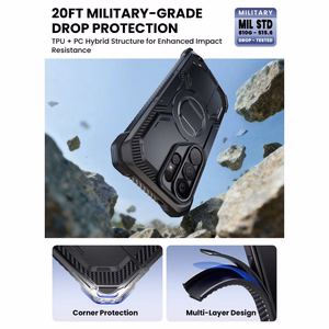 Supcase iBlason ArmorBox Clip Mag MagSafe чехол для Samsung Galaxy S26 Ultra чёрный