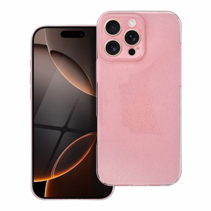 Dėklas telefonui IPHONE 16 Pro Max 2 mm BLINK, rožinis