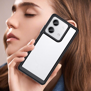 Чехол Outer Space с гелевой рамкой для Xiaomi Redmi Note 13 Pro+ - черный