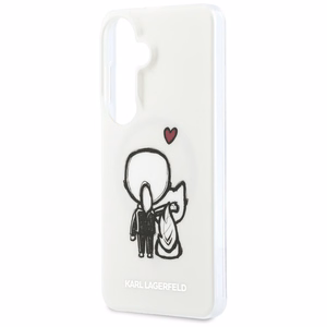 Karl Lagerfeld IML Karl&Choupette MagSafe Case for Samsung Galaxy S26 - Transparent