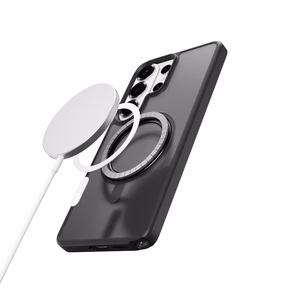 Rock Rotating Stand Soft Touch Series магнитный для Samsung Galaxy S26 Ultra чёрный