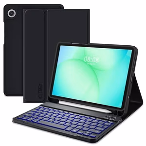 Tech-Protect SC Pen deklas Samsung Galaxy Tab A9 / A11 8.7 X110 / X115 / X133 / X135 - Juodas