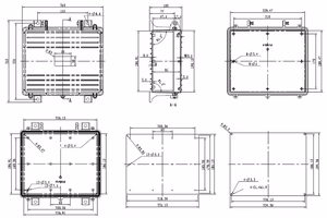 Installation Box 250x253x100mm