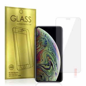 Закалённое стекло Gold для Iphone XS Max