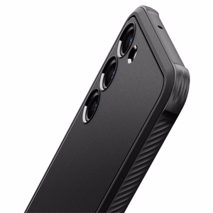 Чехол Spigen Rugged Armor для Samsung Galaxy S23 — матовый чёрный
