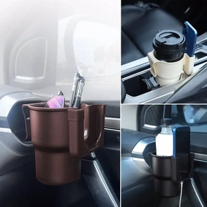 Automobilinis laikiklis 2in1, smėlio spalvos