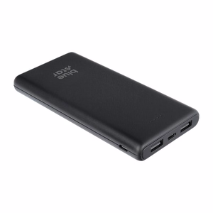Išorinė baterija POWER BANK Blue Star (W1061) 10000mAh (2xUSB; 1xType-C) juoda