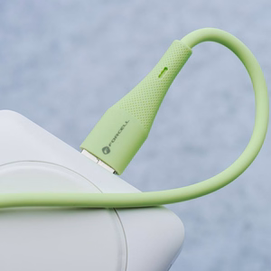 Кабель USB C to USB C Forcell F-Energy QC4.0 PD 5A 100W Silicone 1 m C347 зелёный