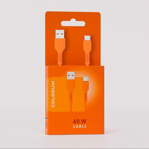 COLORUM кабель USB-A - USB-C 1,8m 3A CK60-AC-10 xOrange