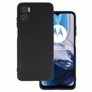 Задний чехол Matt для Motorola E22/E22I чёрный