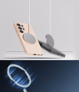 Ringke Silicone MagSafe чехол для Samsung Galaxy S26 Ultra розовый