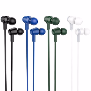HOCO laidinės ausinės Jack 3,5 mm su mikrofonu M86 baltos
