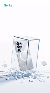 Benks Magnetic Crystal чехол (A050) для Samsung Galaxy S26 Ultra прозрачный