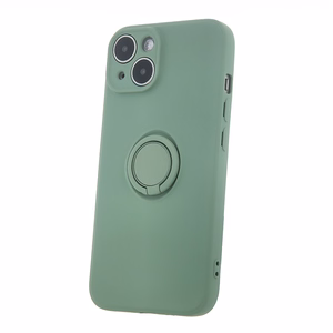 Dėklas telefonui su pirštų laikikliu Xiaomi Redmi Note 13 5G (global) žalias