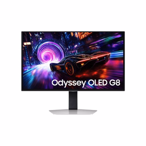 Monitorius SAMSUNG S32FG810SU 32" žaidimų Smart 4K OLED 3840x2160 240Hz 0.03ms sidabrinis