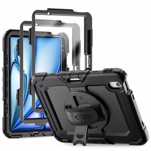 Tech-Protect Solid360 Case for iPad Air 11" (2024/2025/2026) - Black