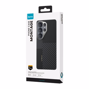 Benks Montage Magnetic Armor Air Kevlar чехол с металлической рамкой 600D+1500D F050 для Samsung Galaxy S26 Ultra черный