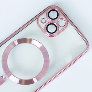 TFO Color Chrome Mag case for iPhone 17 Pro 6.3″ / iPhone 18 Pro 6.3″ – rose gold