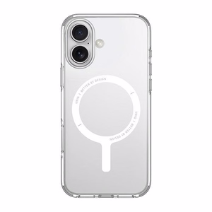 Uniq Clario dėklas telefonui iPhone 16 6.1" Magclick įkrovimas skaidrus