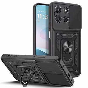 Tech-Protect CamShield Pro dėklas skirtas Motorola Moto G57 Power / G67 Power - juodas