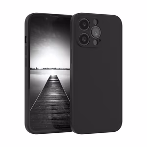 Чехол жидкий силикон 1,5мм Xiaomi Redmi 13C Poco C65 Poco M6 5G чёрный
