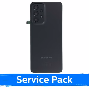 Back Cover Compatible With Samsung A336 A33 5G / Awesome Black / (Service Pack)