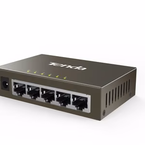 Tenda TEG1005D tinklo komutatorius Ne-valdomas Gigabit Ethernet (10/100/1000) Pilka