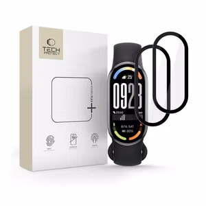 Tech-Protect Glass Flex+ 2 шт. гибридное стекло для Xiaomi Smart Band 10 / 10 NFC - чёрный