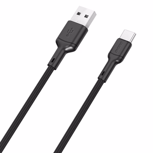 Dudao L9T 5A Кабель USB-A - USB-C 1м - чёрный