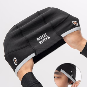 Rockbros M016 žieminė neperpučiama dviračių kepurė, dydis 54-61 cm - juoda
