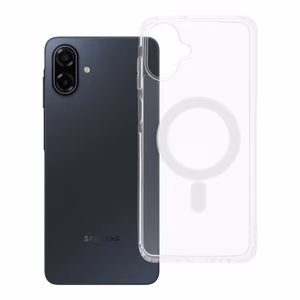 Чехол для Samsung A07 Clear Mag Cover (MID) совместимый с MagSafe прозрачный