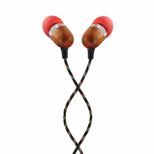 Marley Earbuds Smile Jamaica Wired In-ear Microphone Red