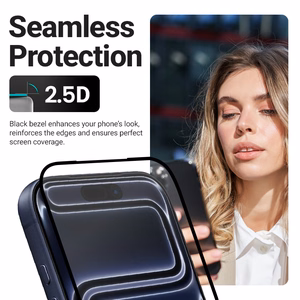Защитные стёкла Crong EasyShield 2-Pack для экрана iPhone 17e / 16e / 14 / 13 / 13 Pro, 2 шт.
