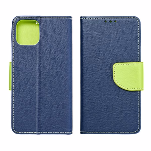 Dėklas telefonui FANCY XIAOMI Redmi Note 13 Pro 4G - mėlynas / žalias
