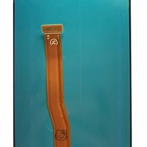 LCD screen Samsung A750 A7 2018 with touch screen Black OLED (real size)