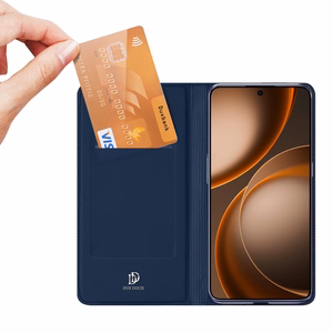 Чехол-книжка Dux Ducis Skin Pro для OPPO Find X9 Ultra — синий