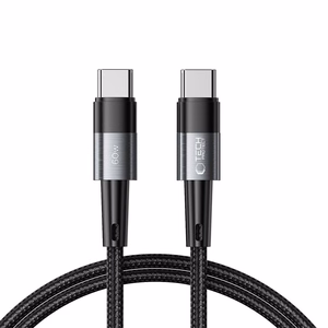 Tech-Protect UltraBoost кабель USB-C USB-C PD 60W 3A 1м - серый