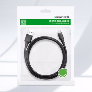 Ugreen US184 20882 кабель USB-A 3.0 / USB-C 3A 1м — чёрный