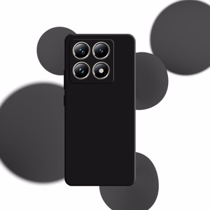 3mk Silikoninis dėklas telefonui Xiaomi 14T Pro - juodas