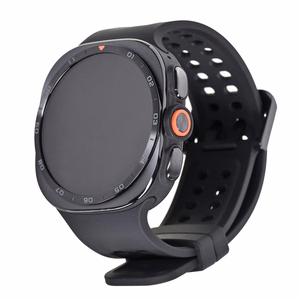 Смарт-часы Samsung Galaxy Watch Ultra2 47 мм, AMOLED 3,81 см (1,5 дюйма), 498 × 498, сенсорный экран, 4G, Wi-Fi, GPS (цвет: серый)