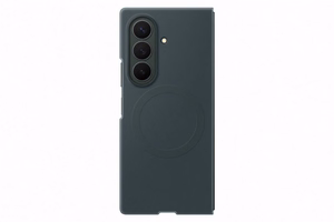 Силиконовый магнитный чехол Samsung Galaxy Z Fold8 Ultra с 2 антибликовыми плёнками, зелёного оттенка