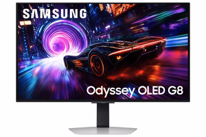 Monitorius SAMSUNG S32FG810SU 32" žaidimų Smart 4K OLED 3840x2160 240Hz 0.03ms sidabrinis